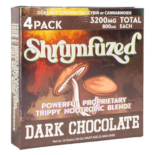 Shrumfuzed chocolate mushroom