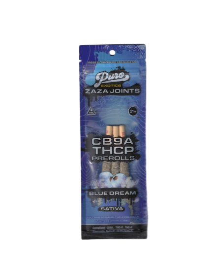 Puro Exotic Joints CB9A THCP 3pk
